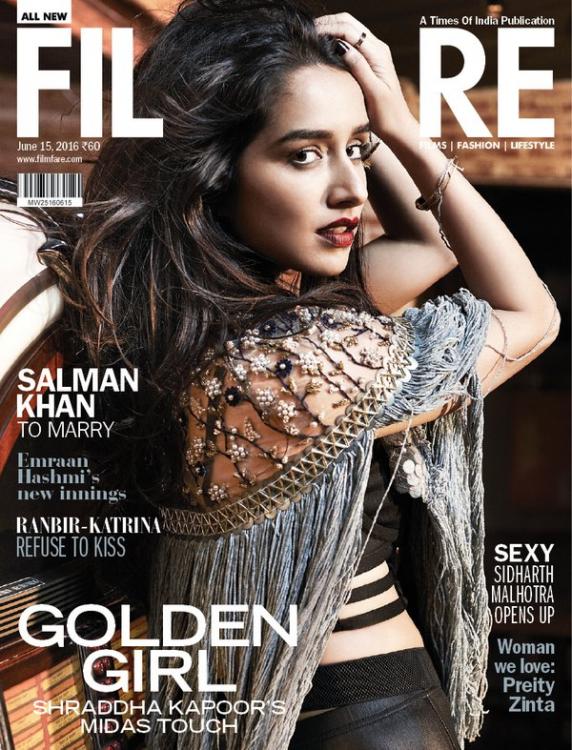 The Girl with the Midas Touch! Shraddha Kapoor Graces the Latest Issue of Filmfare